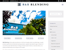 Tablet Screenshot of bbblending.com